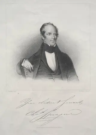 Charles Sprague, by George Parker, 1868