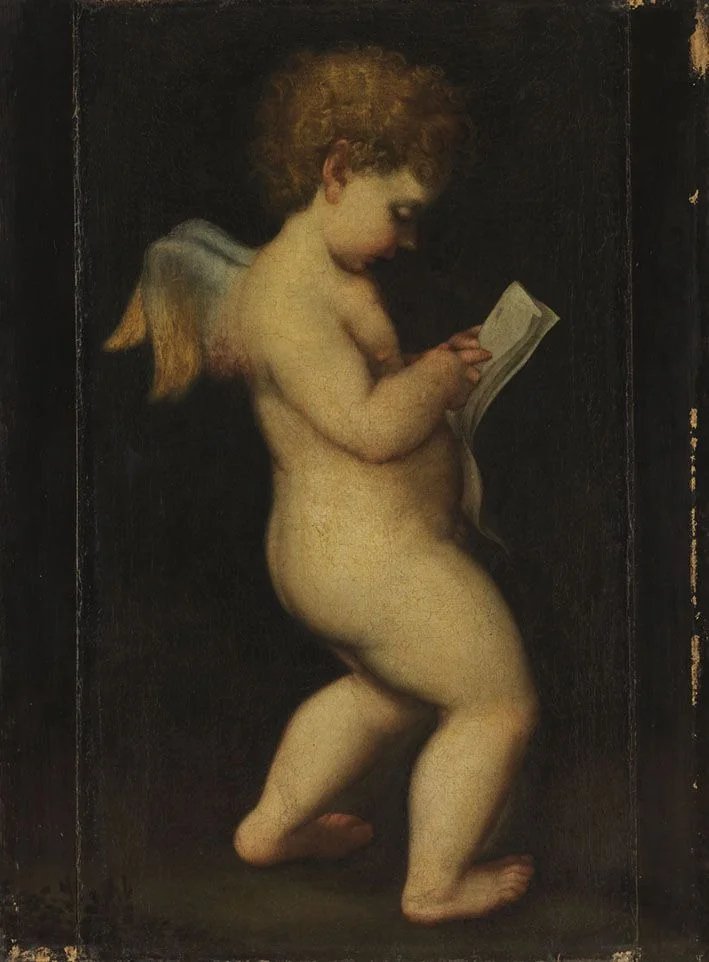 Lesender Amor (Nachfolger), detail