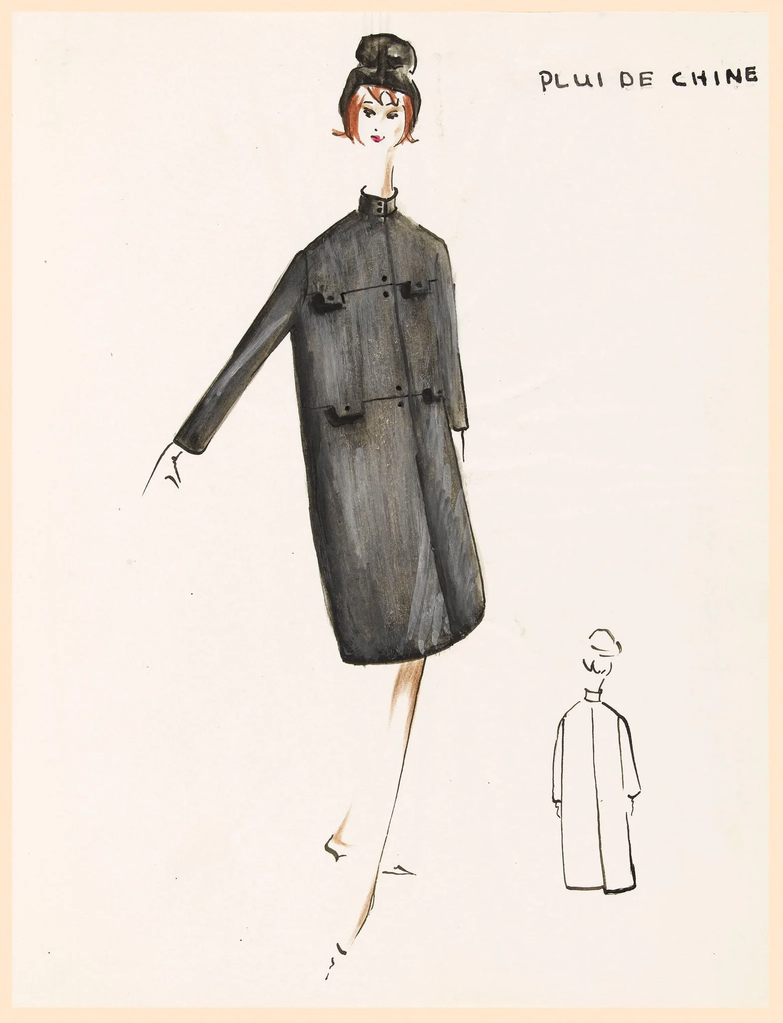 Pluie de Chine, detail