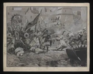 Untitled, by William Barnes Wollen, 1894