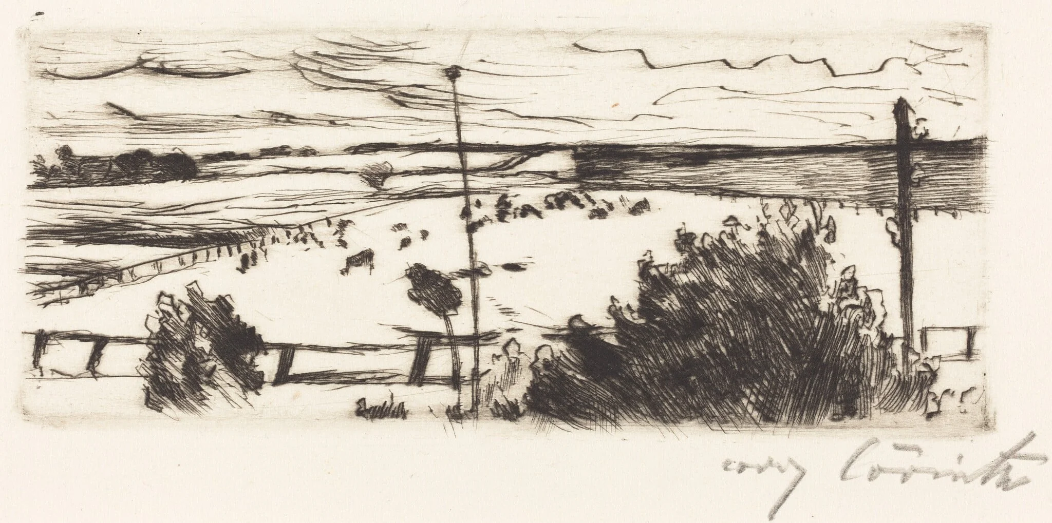 Küste (Seascape), detail