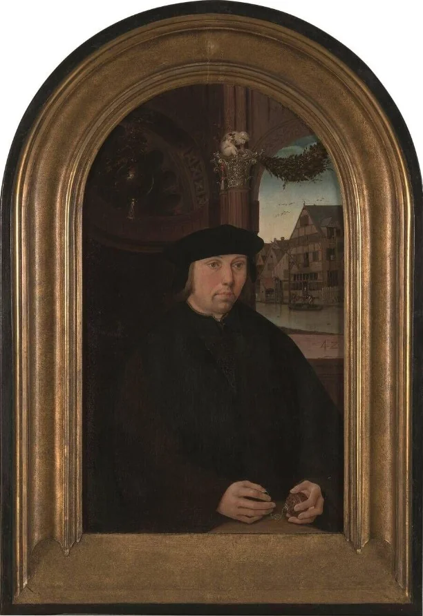 Portrait of Dirck Ottens Meerburg (....-....), detail