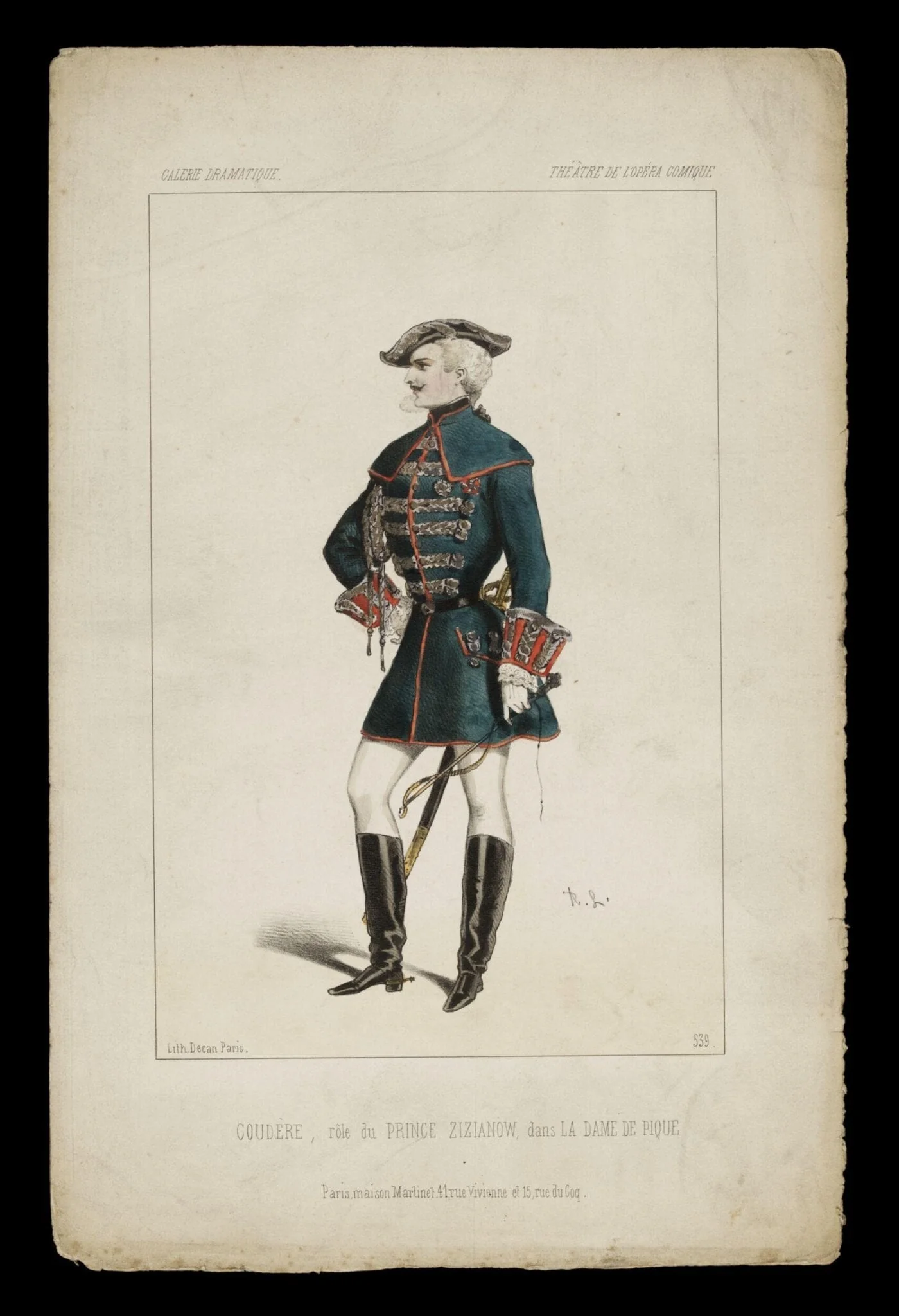 H Beard Print Collection, detail