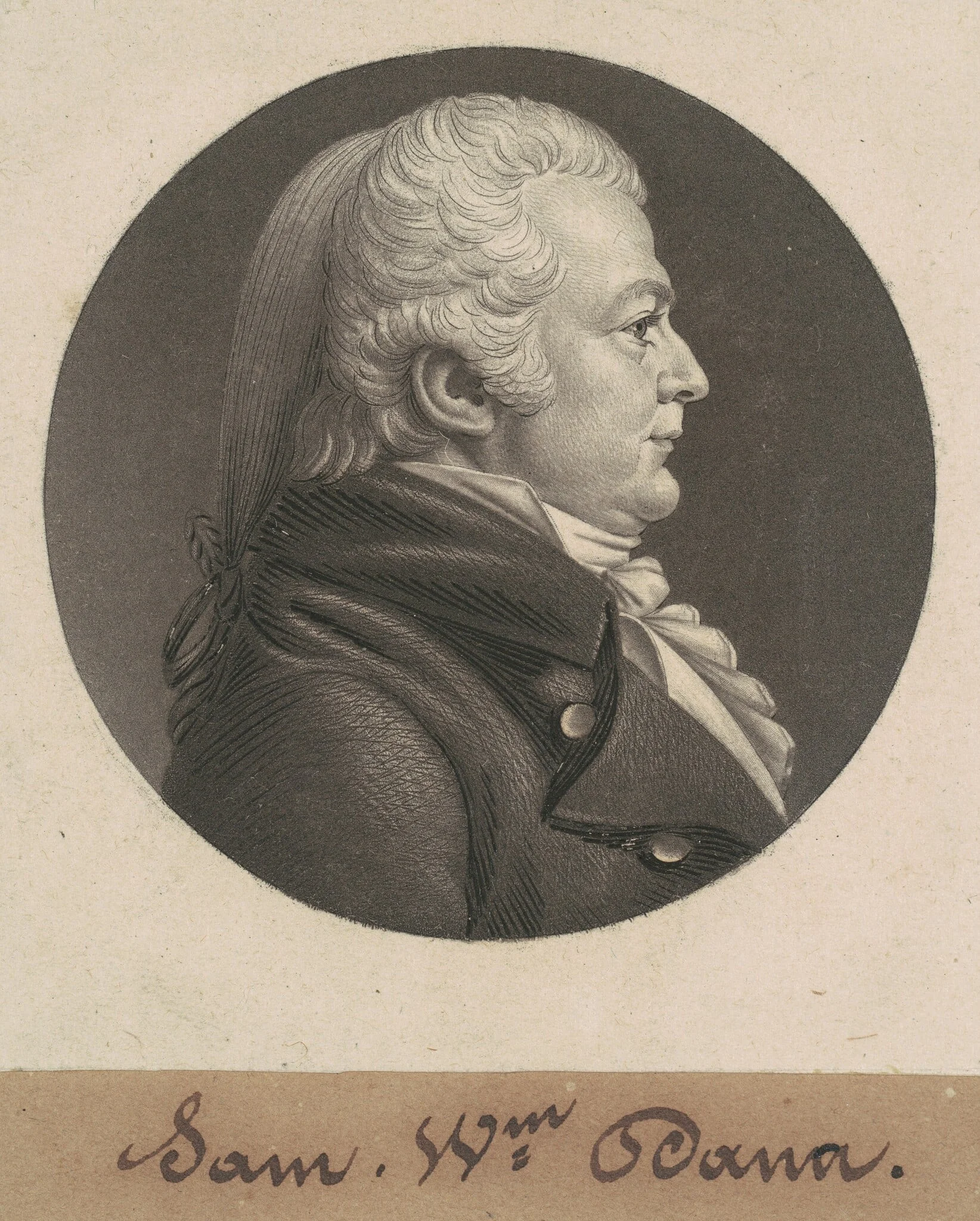 Samuel Whittelsey Dana, detail
