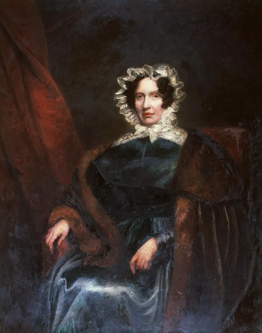 Margaret Lady Walsh (at 78), by Frederick Yeates Hurlstone, oil, 1836