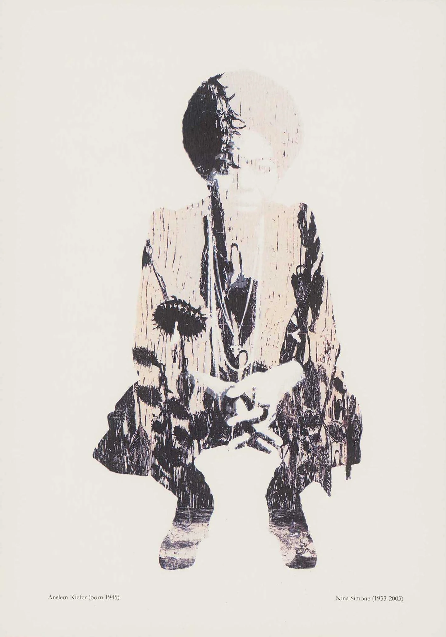 Anslem Kiefer (1945)/Nina Simone (1933-2003), detail