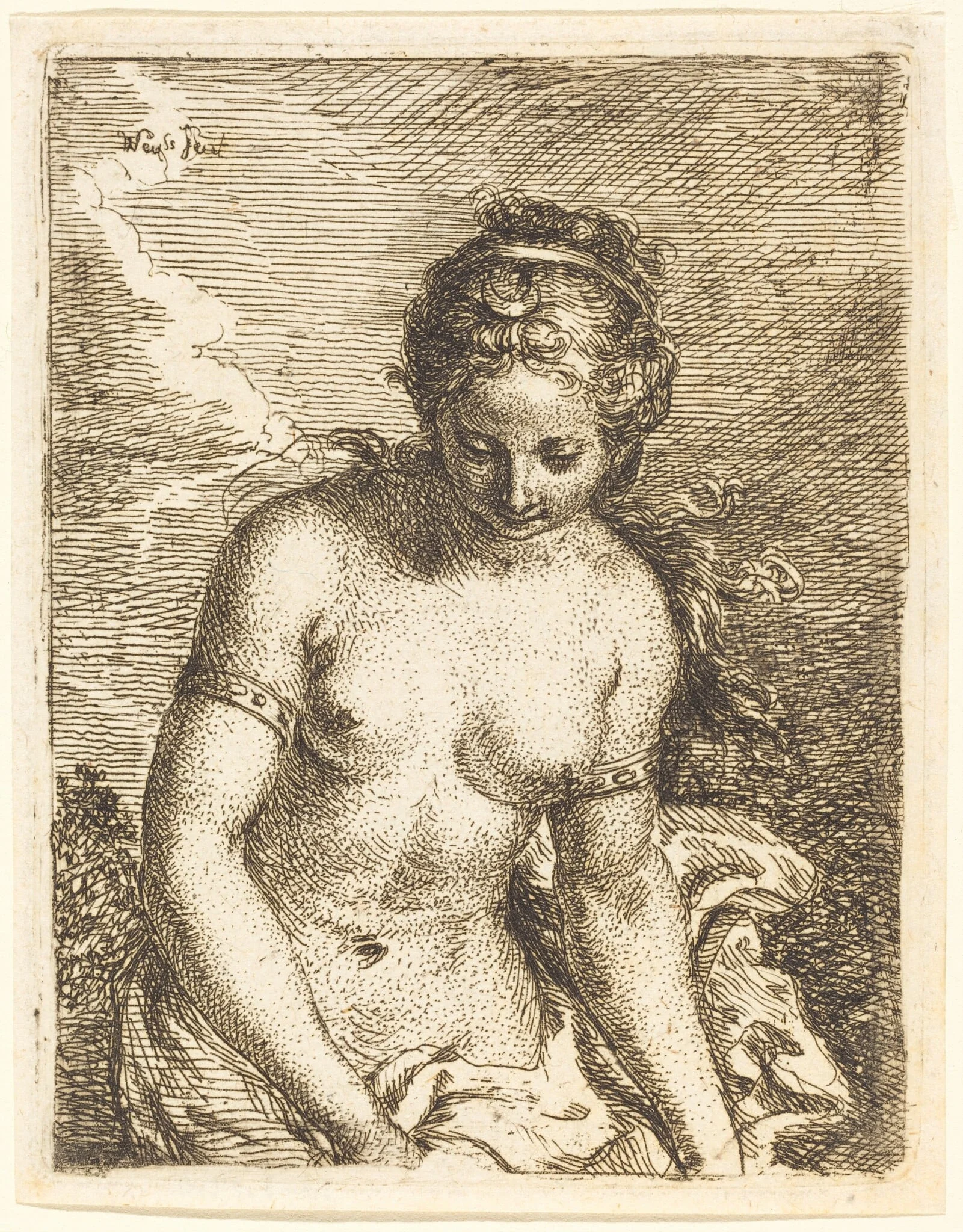 Diana, detail