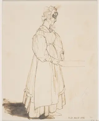Study of a Housekeeper, by William Mulready, 1850