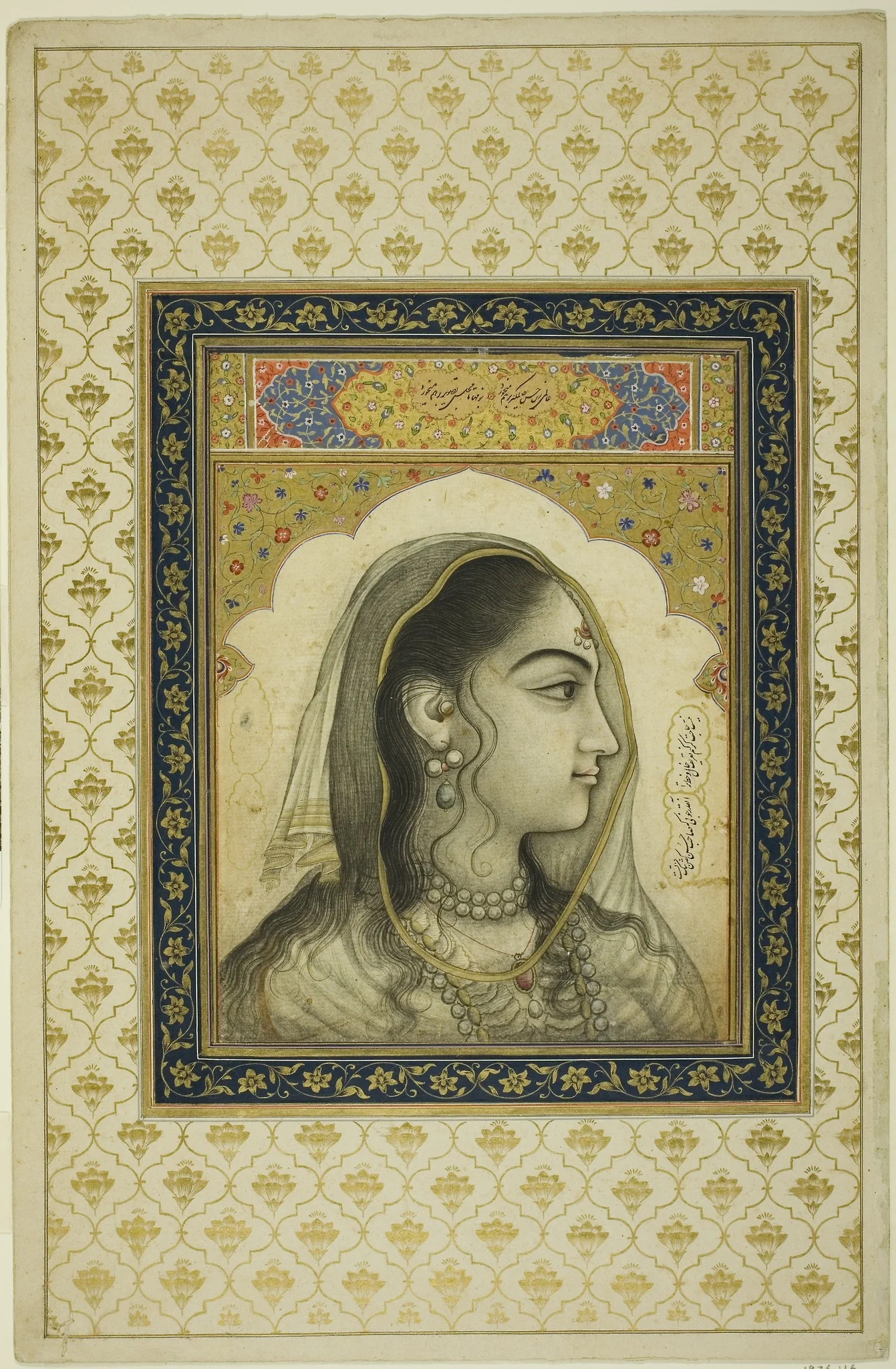 Portrait of a Beauty, detail