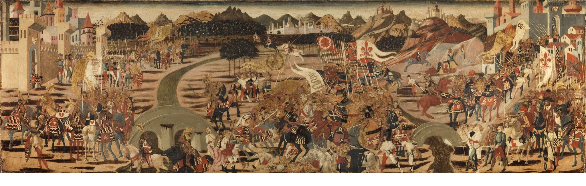 The Battle of Anghiari, detail