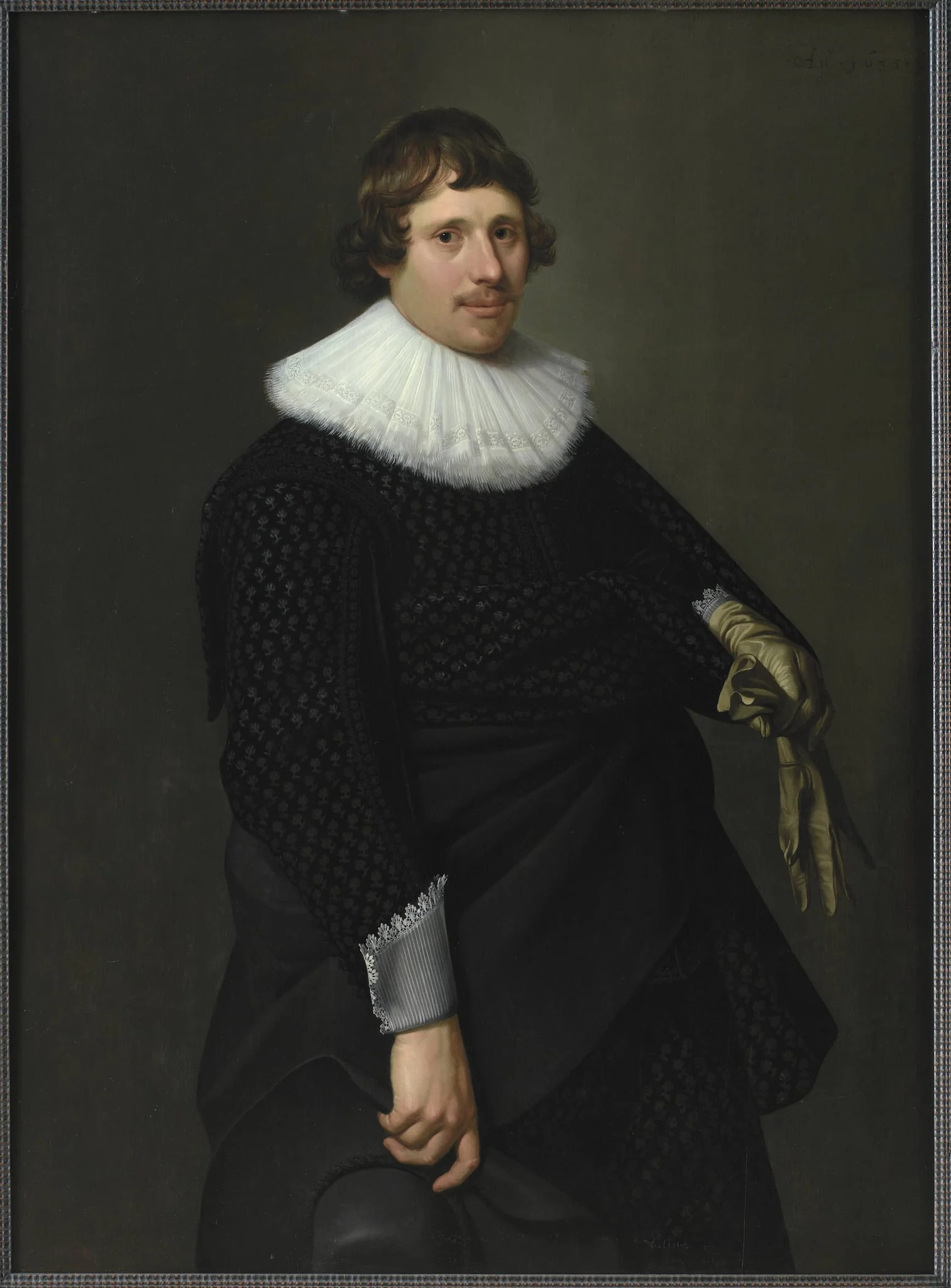 Portrait of a Man, detail