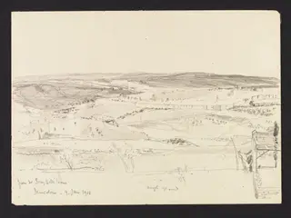 From Mr Gray Hill's House, Jerusalem, by John Fulleylove, 1901