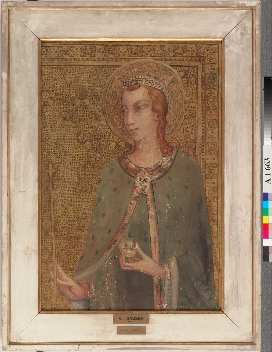 Madonna, kopio Simone Memmin mukaan, detail