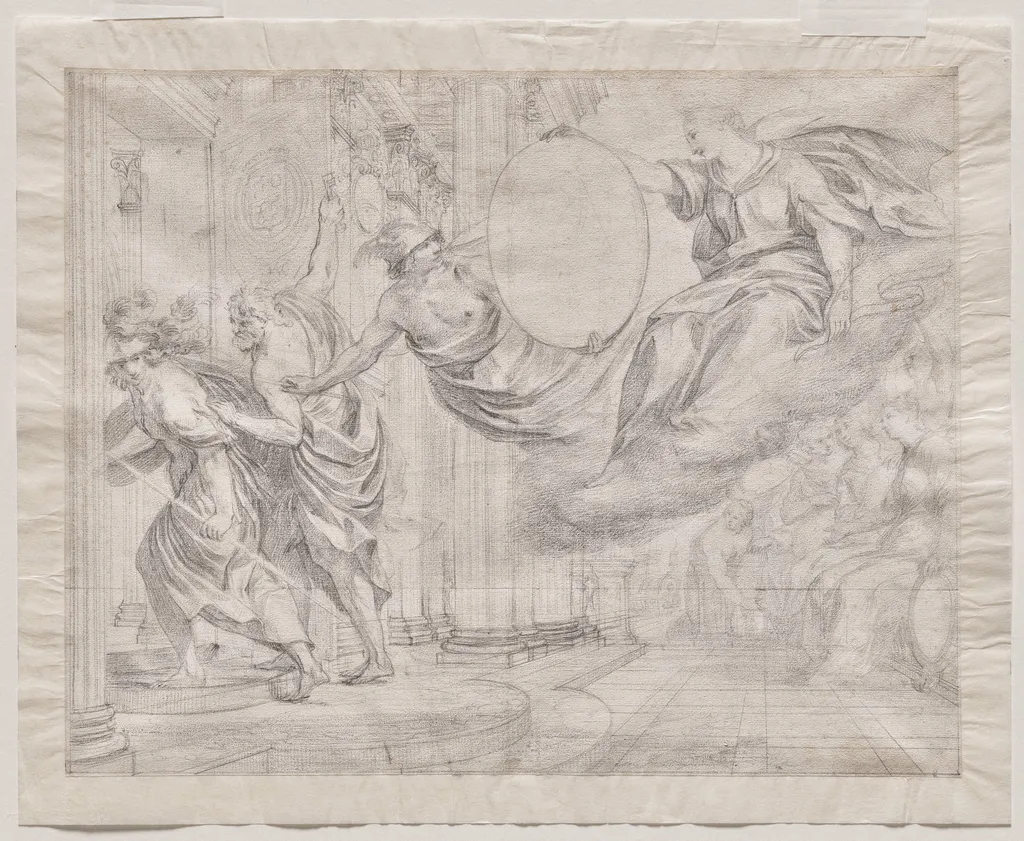 Allegory in Honor of Claude de Mesmes, Count d'Avaux (Allegorie en l'honneur de Claude de Mesmes, comte d'Avaux), by Grégoire Huret, 1648