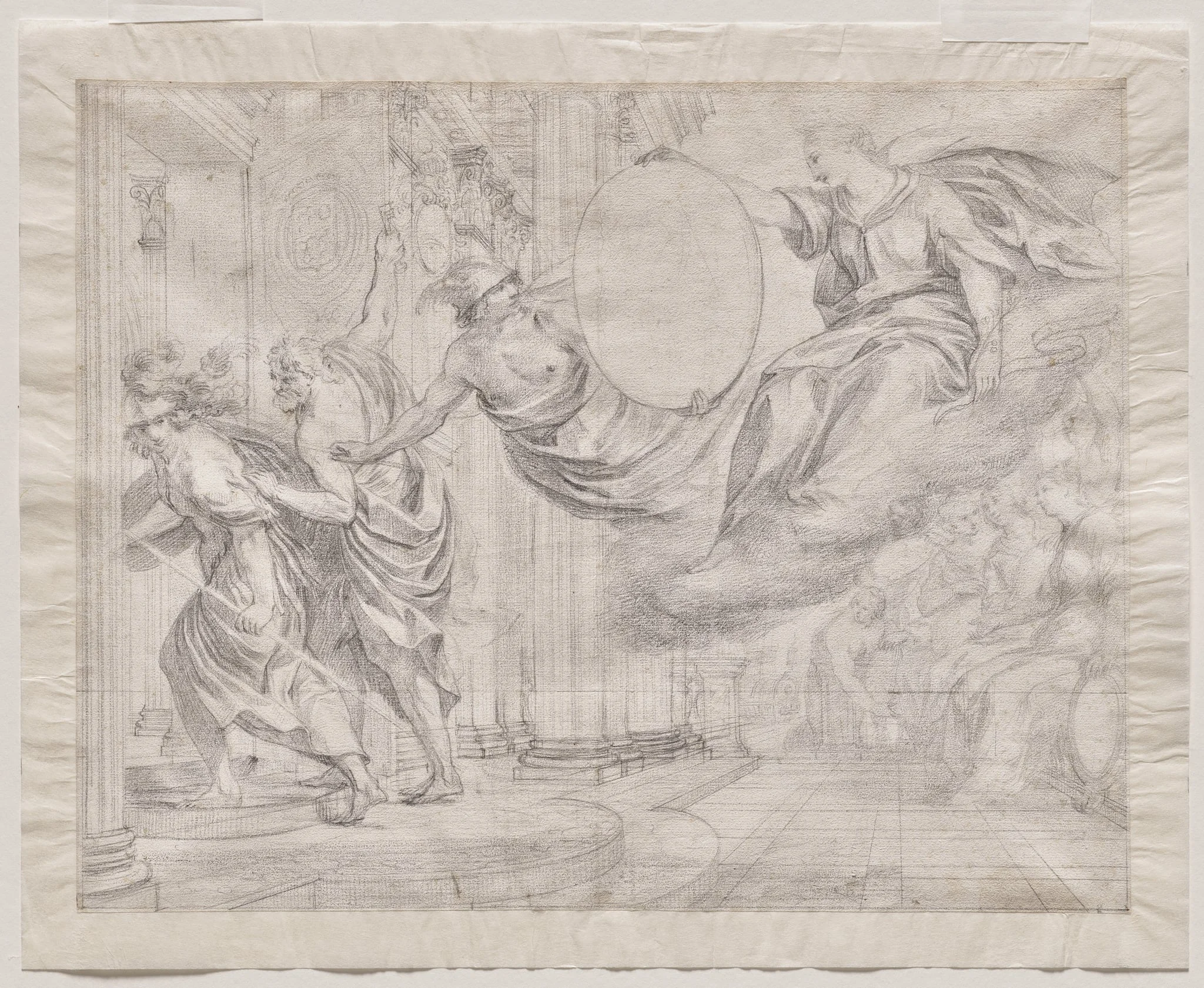 Allegory in Honor of Claude de Mesmes, Count d'Avaux (Allegorie en l'honneur de Claude de Mesmes, comte d'Avaux), detail