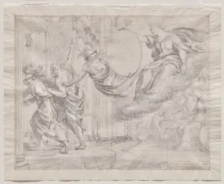 Allegory in Honor of Claude de Mesmes, Count d'Avaux (Allegorie en l'honneur de Claude de Mesmes, comte d'Avaux), by Grégoire Huret, 1648