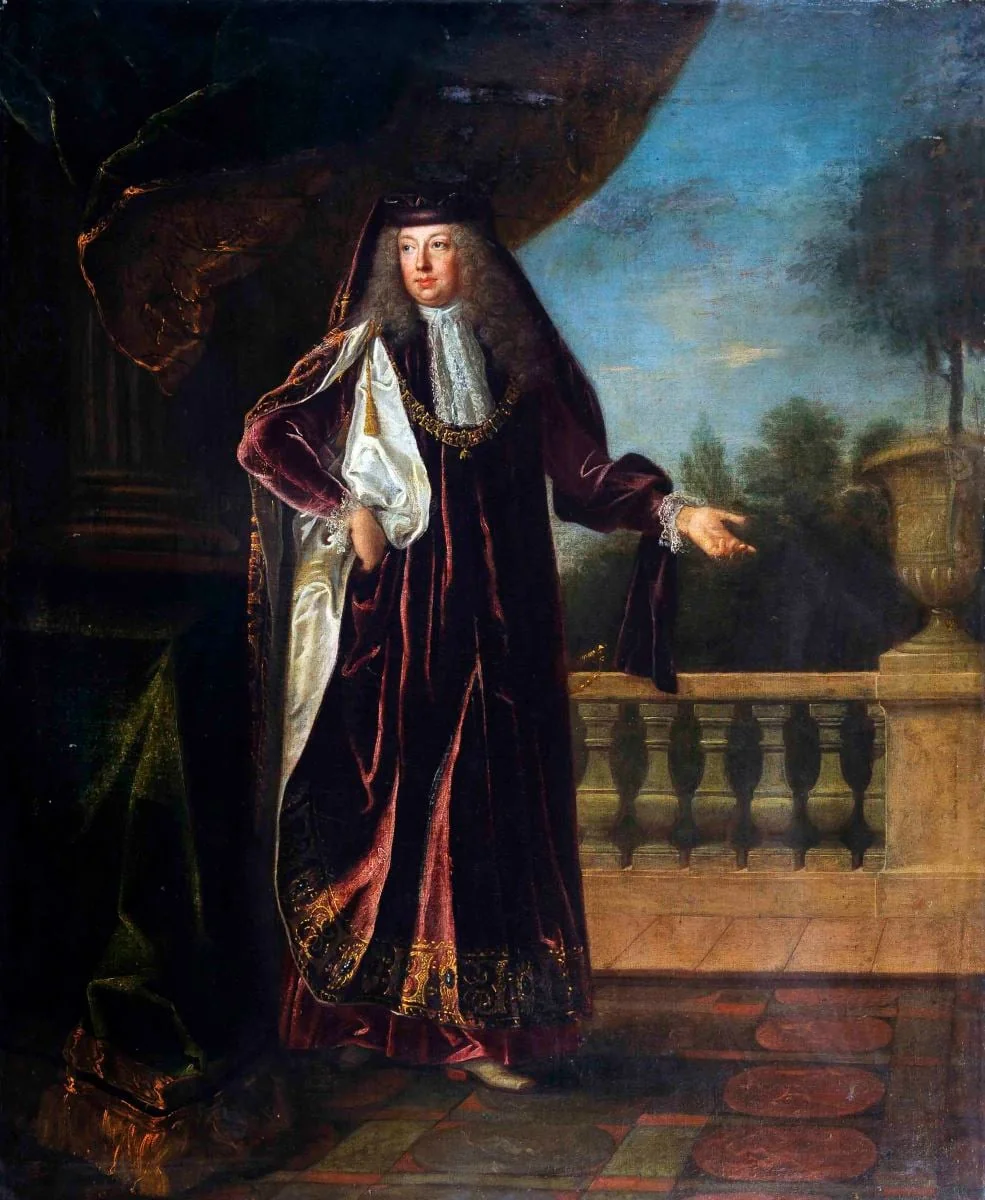 Portretul lui Luigi al II-lea Sanseverino, Principe de Bisignano, detail