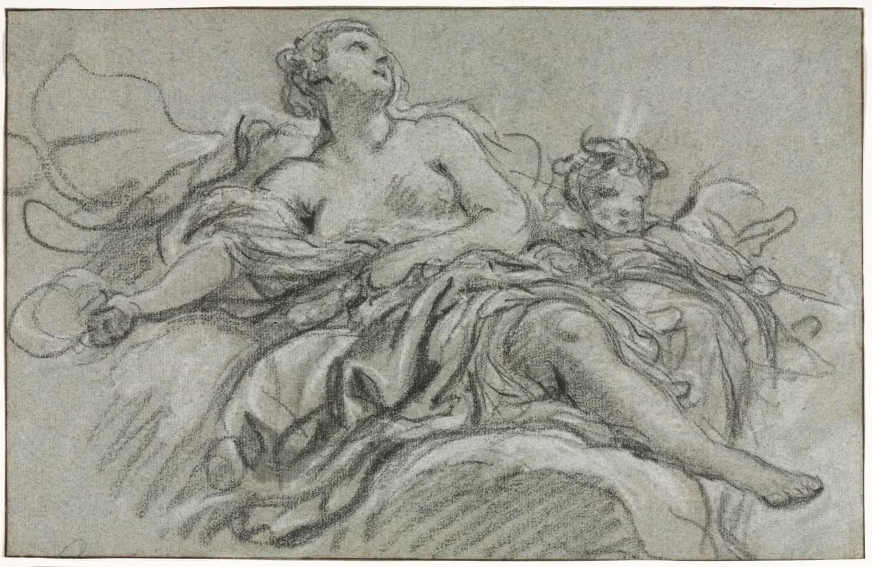 Venus and Cupid, detail