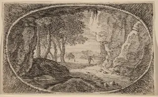 The Rocks, by Herman van Swanevelt, ink, 1628