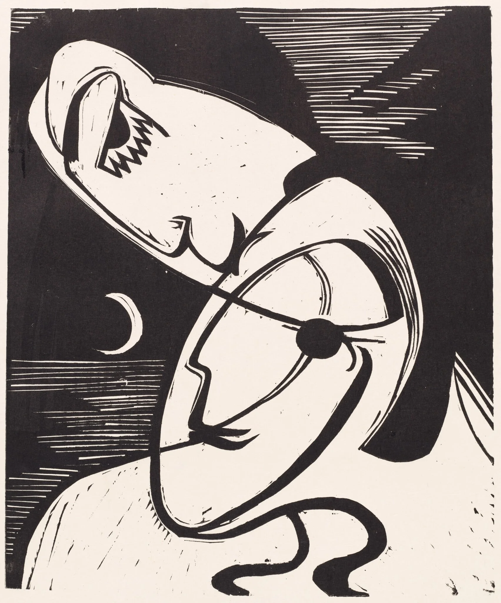The Kiss, detail