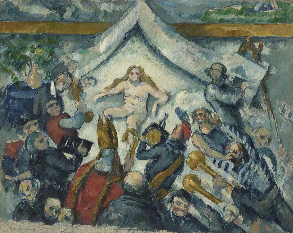 The Eternal Feminine, by Paul Cezanne, oil, 1889