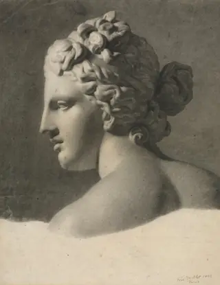 Study of a Plaster Cast (a la bosse), by Frederic Millet, 1806