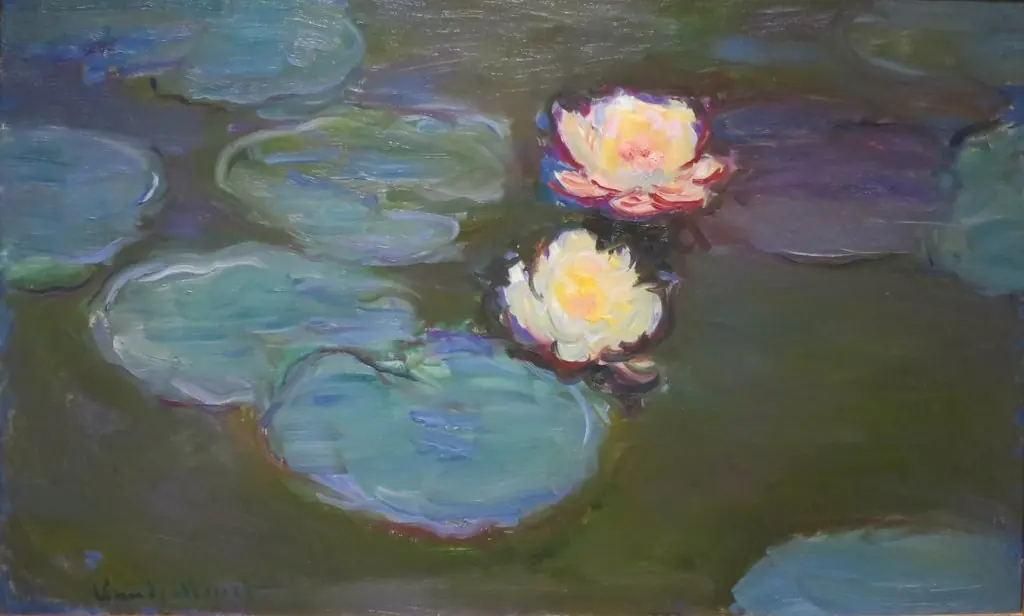 Nympheas, by Claude Monet, oil, 1899