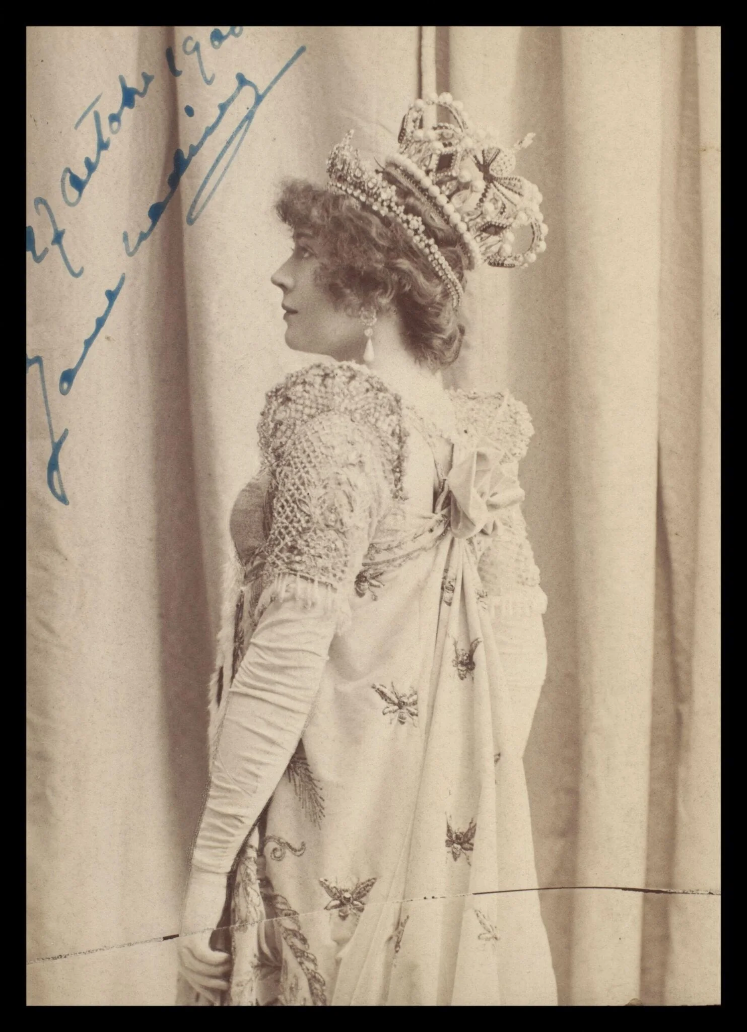 Guy Little Theatrical Photograph, detail