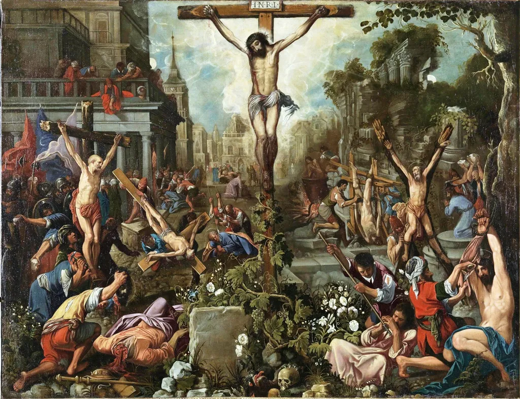 Christ, the Example for Martyrs, by Juan de las Roelas, oil, 1615