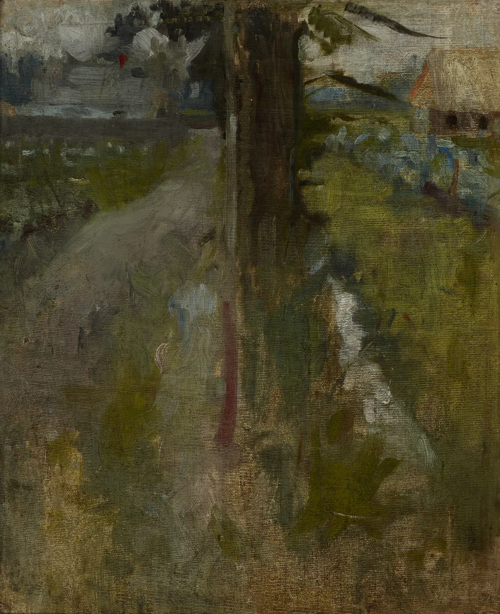 Landscape Motif, by Olga Boznańska, unspecified, 1896