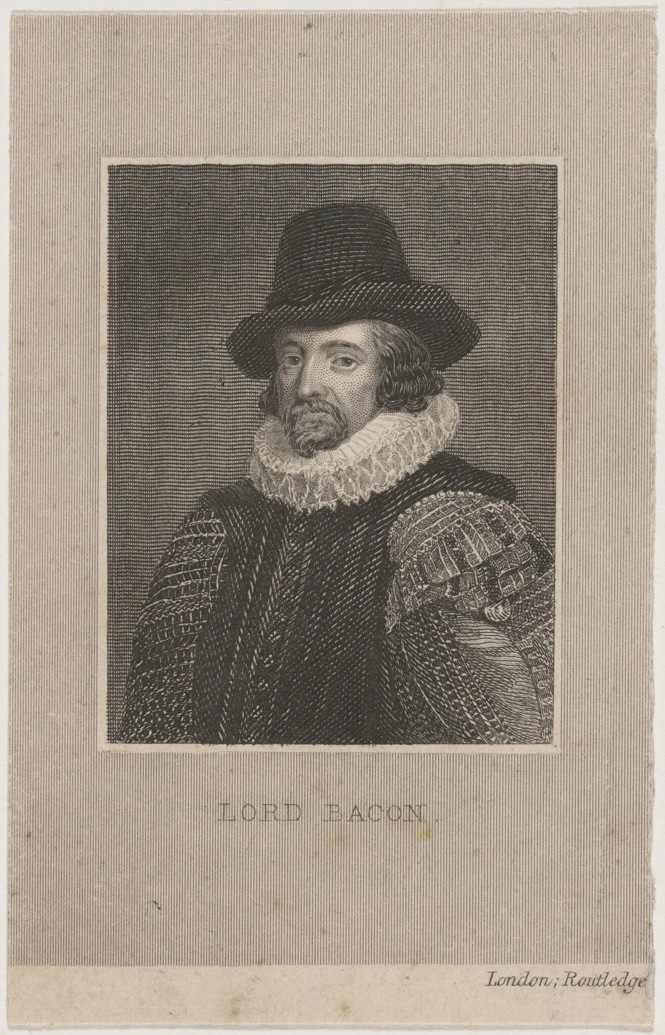 Lord Bacon, detail