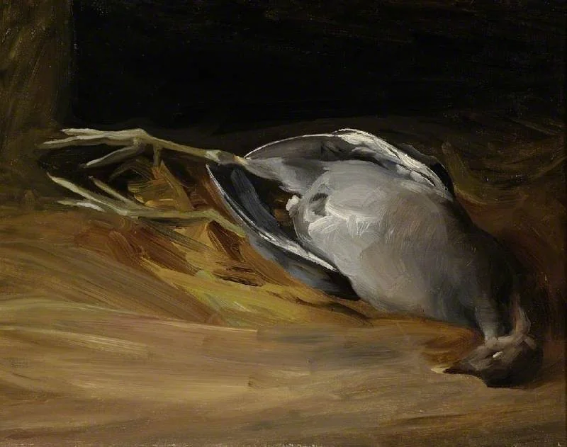 Study of a dead rail, detail