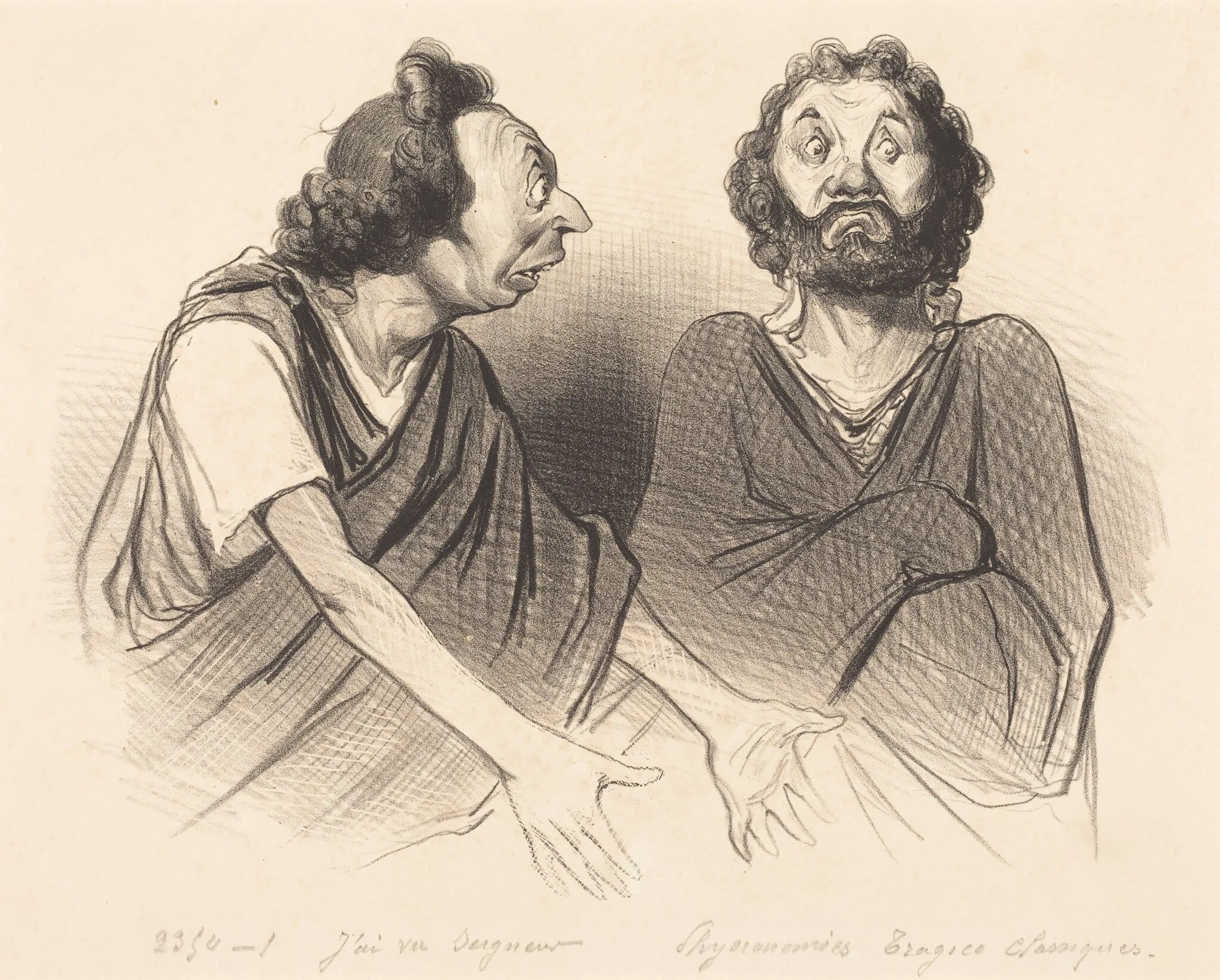 J'ai vu Seigneur... votre malheureux fils..., detail