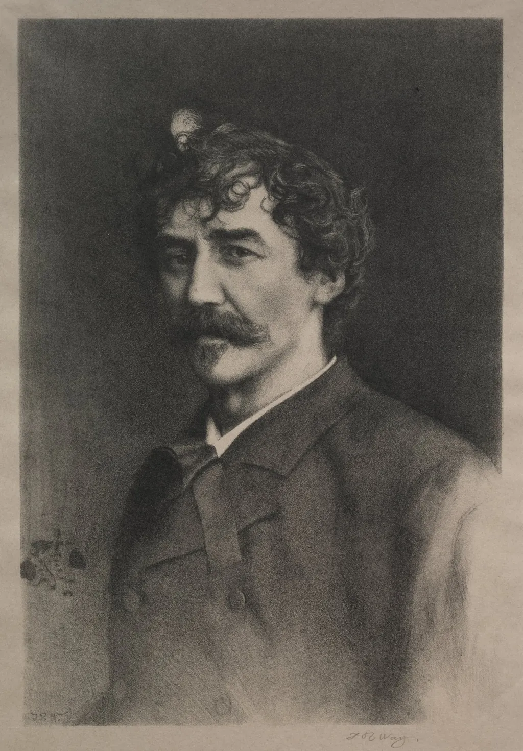 James MacNeill Whistler, by Thomas Robert Way, 1897