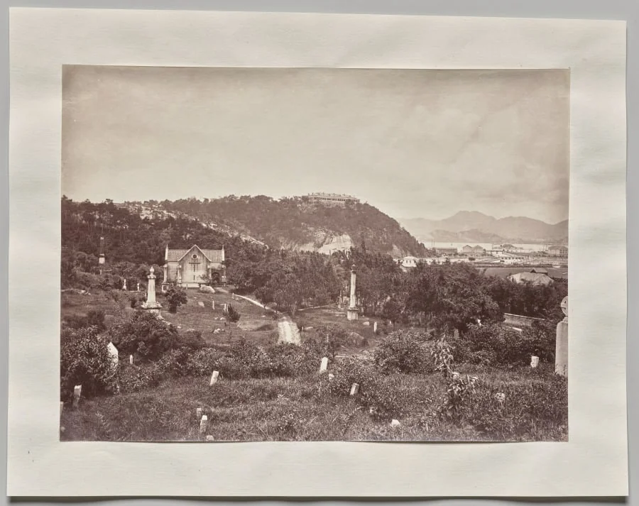 Untitled (Happy Valley Cemetery, Hong Kong), detail