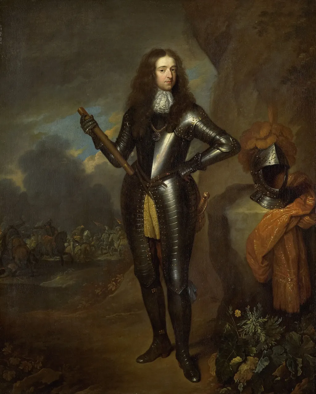 William III (1650-1702), Prince of Orange and since 1689, King of England, by Caspar Netscher, oil