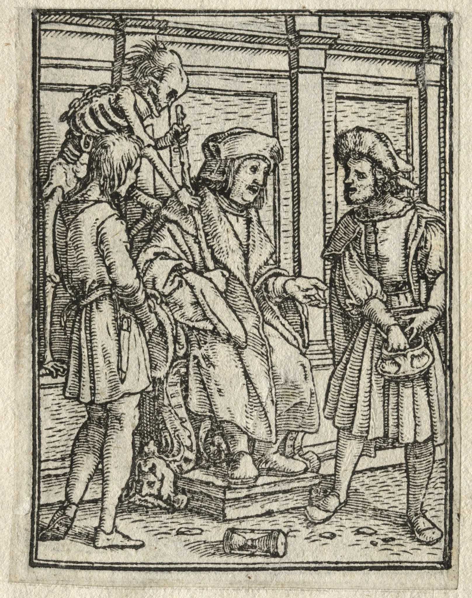 The Dance of Death: The Judge, detail