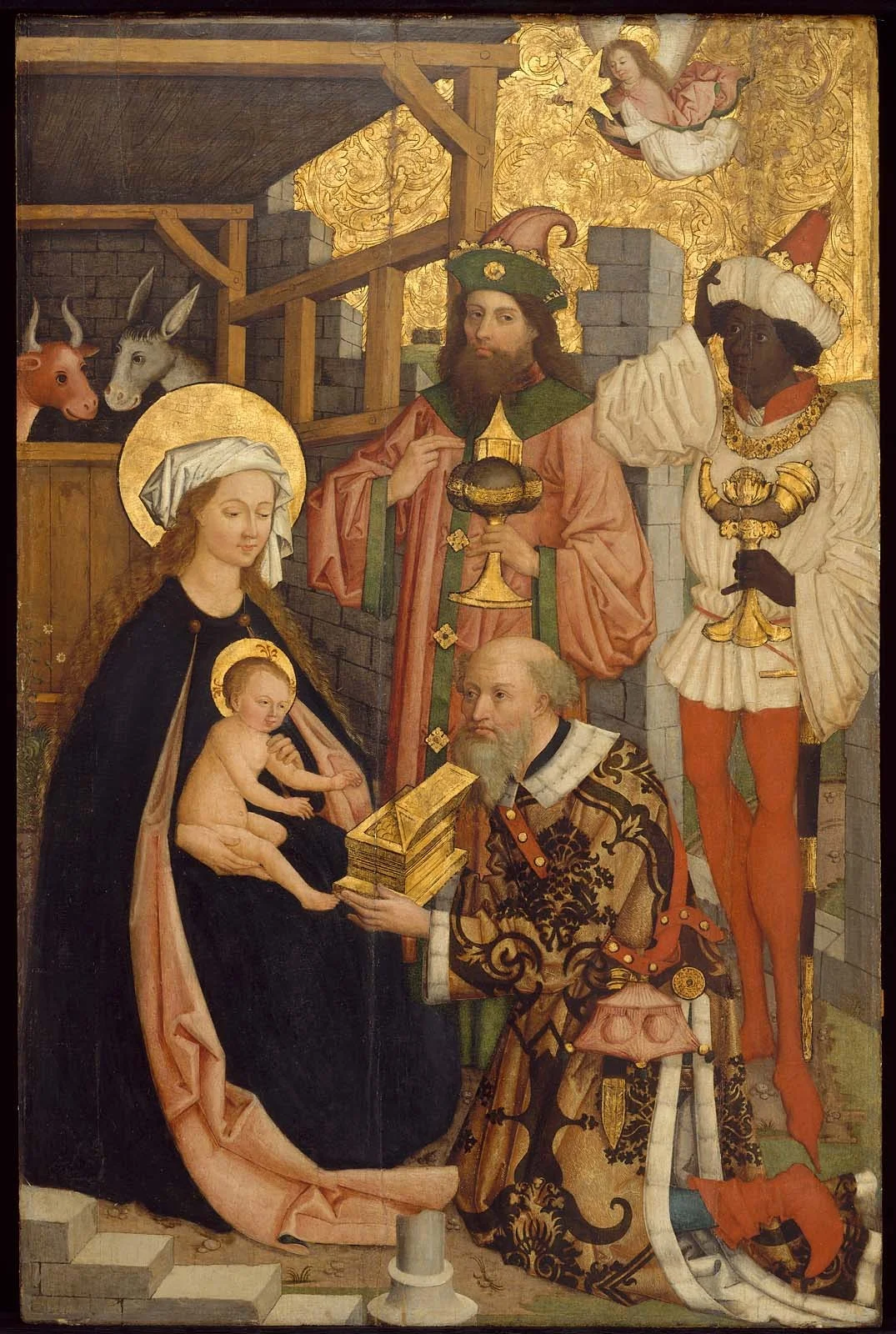 Adoration of the Magi, detail