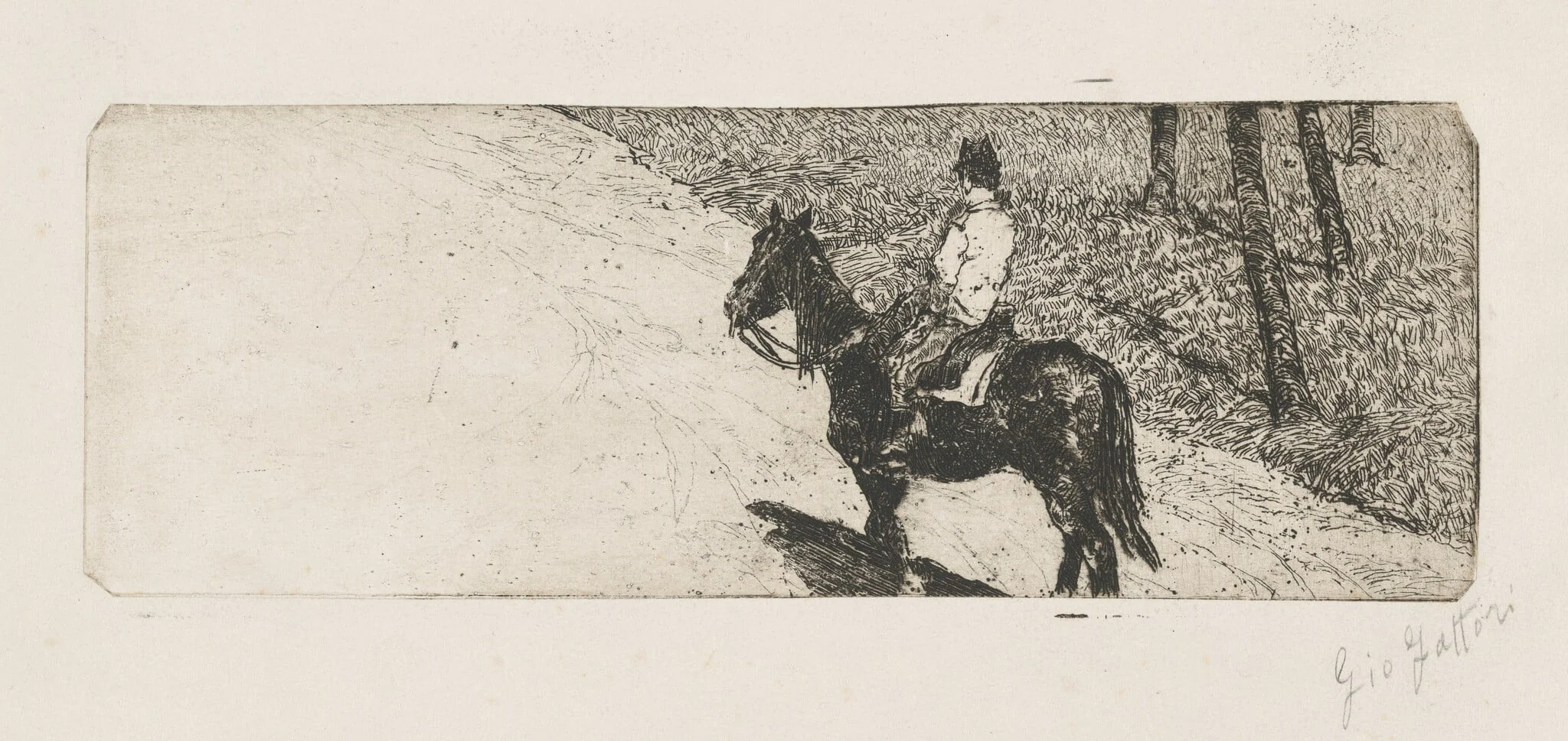 Cavalry Soldier (Soldato di cavalleria), detail