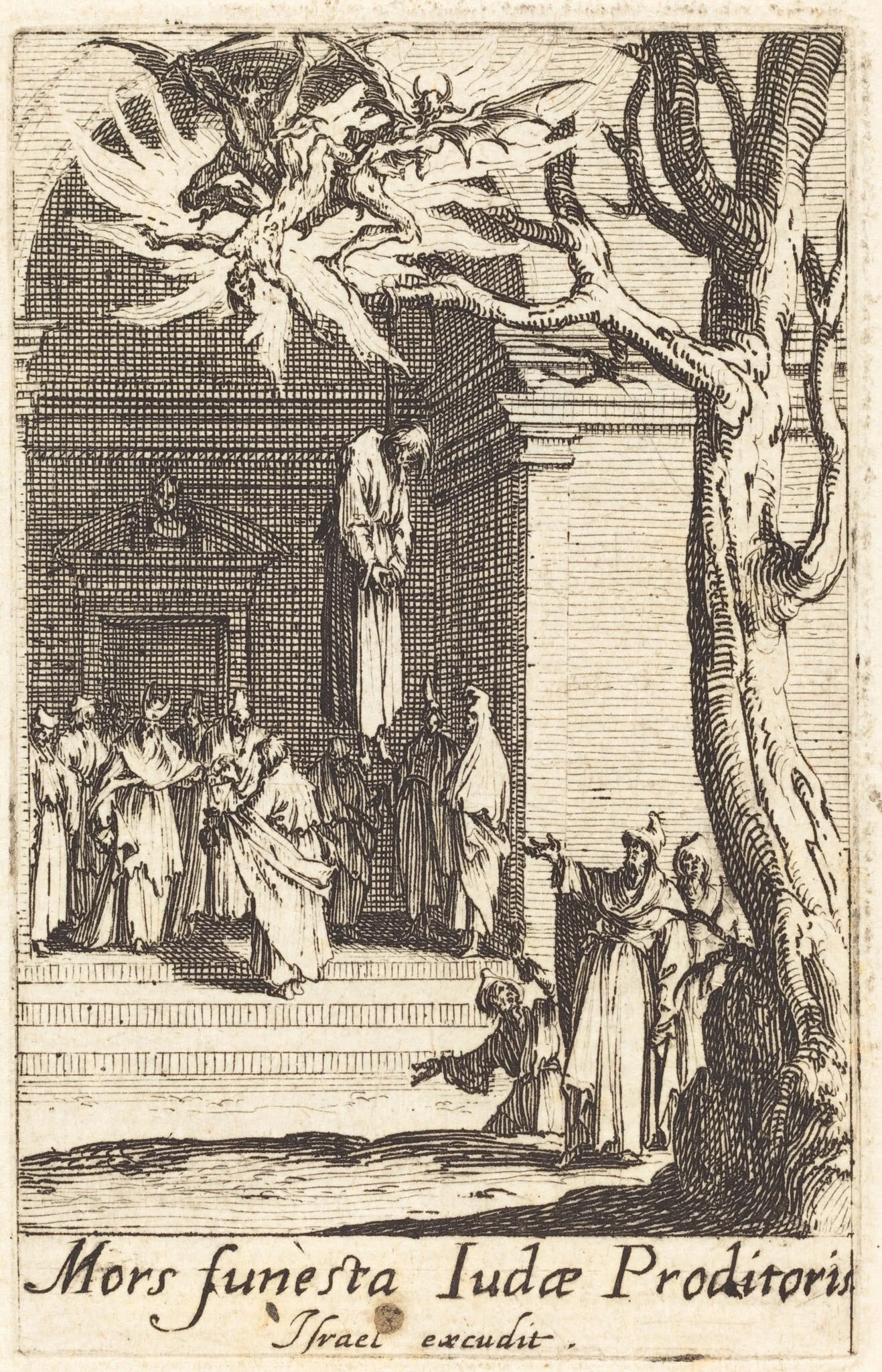 The Death of Judas, detail