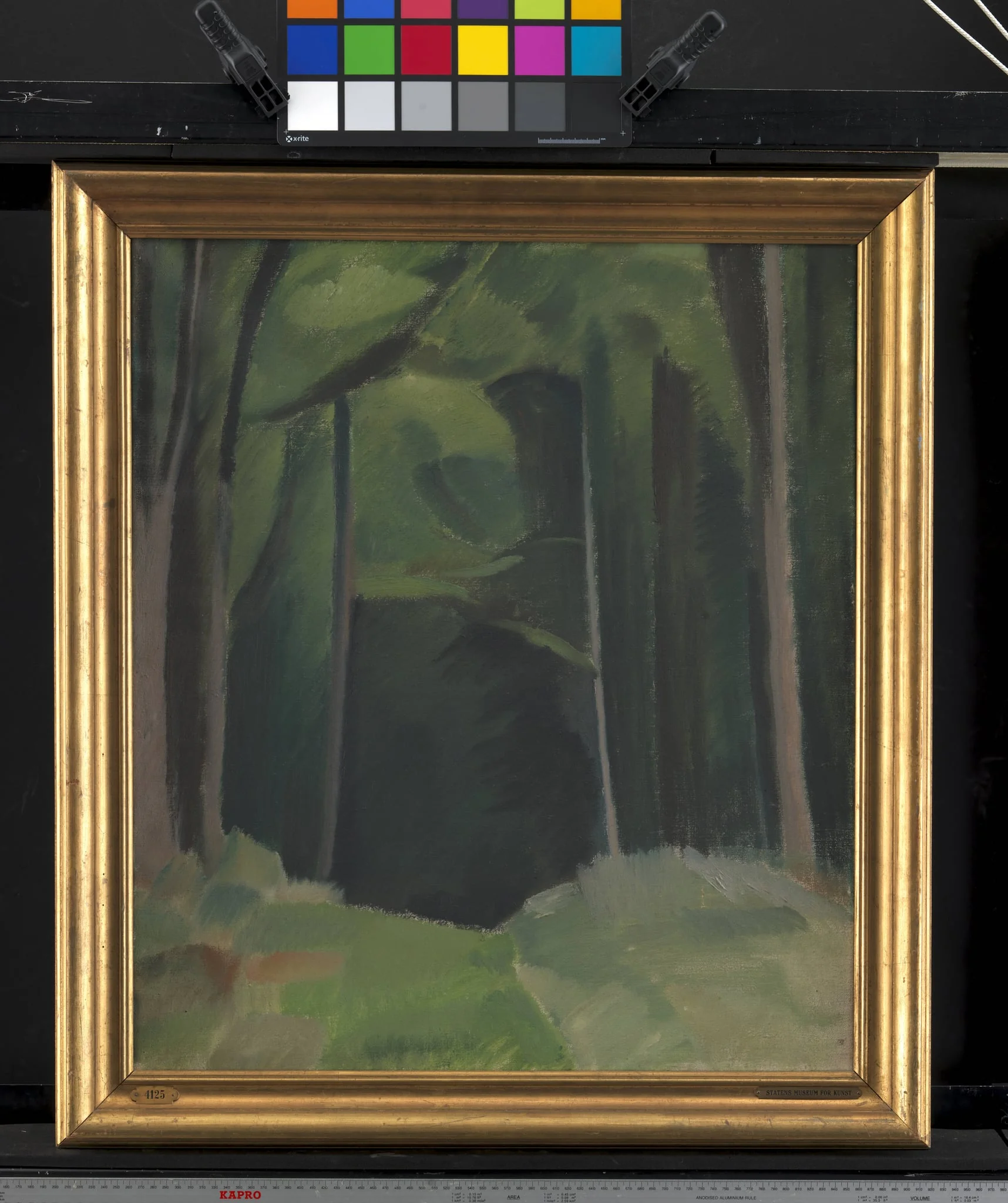 Inside the Wood, detail