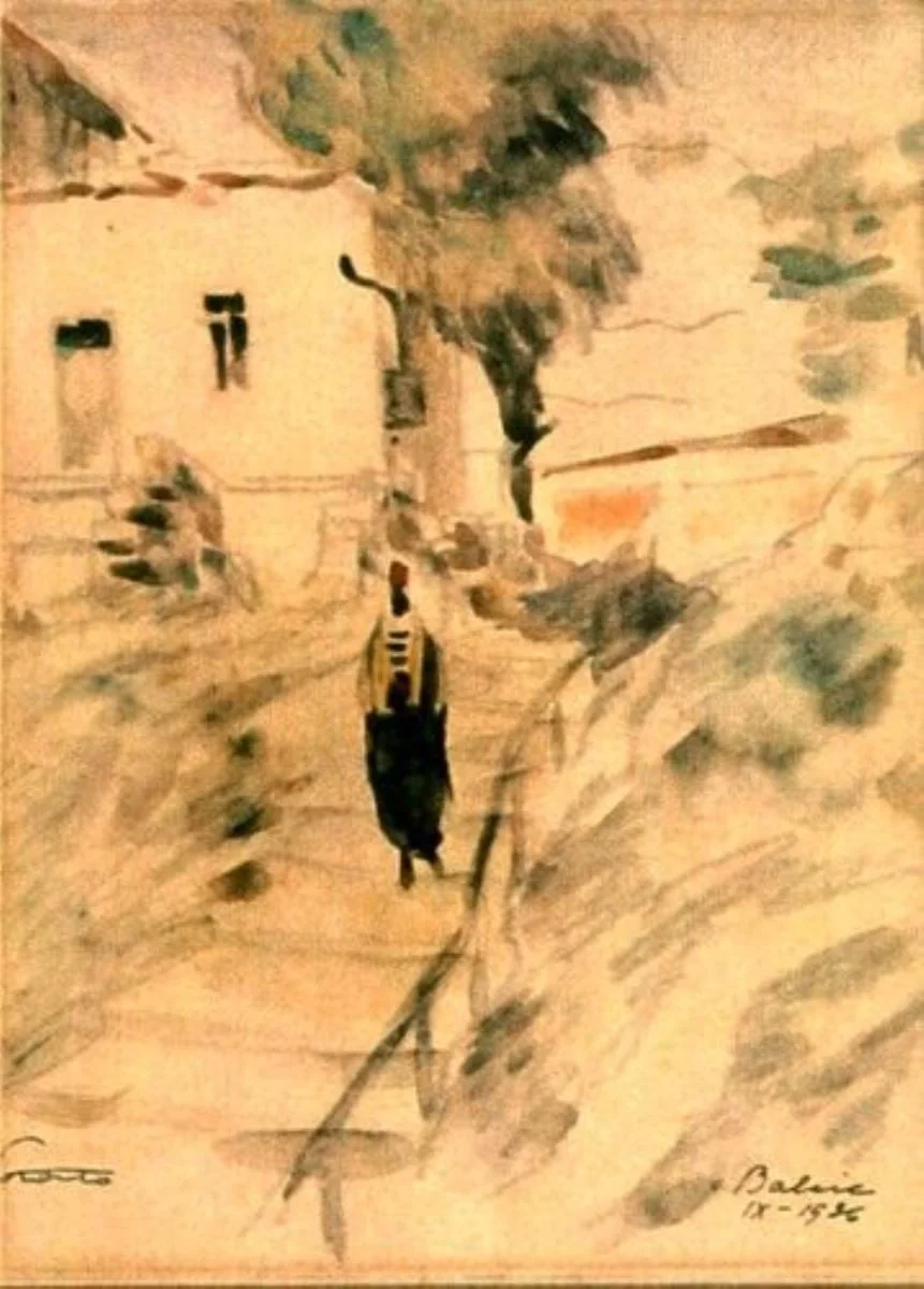 Scară la Caramitti, detail