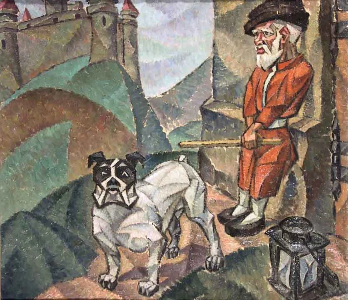 Păzitorii castelului, detail