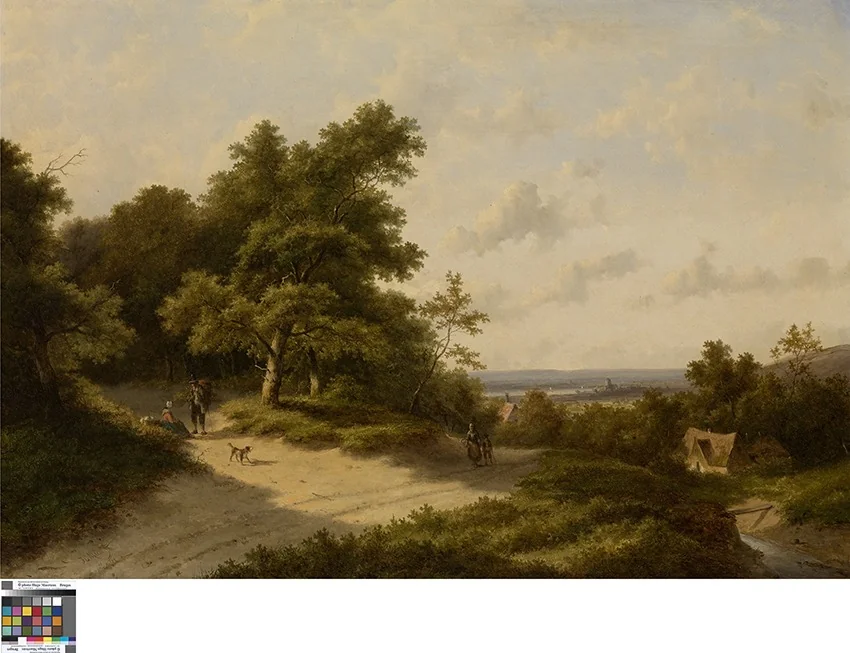Landschap, detail