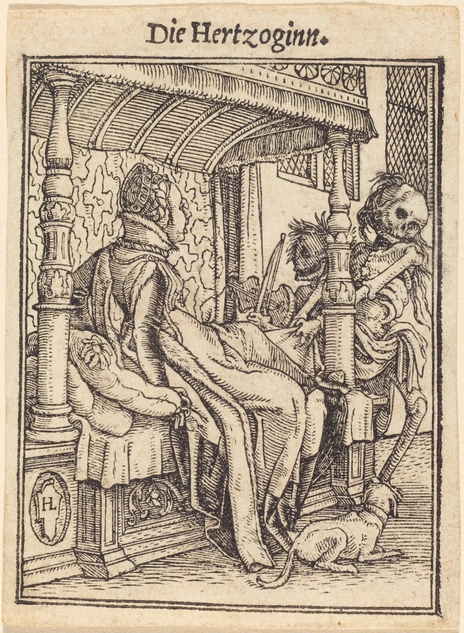 Die Hertzoginn (The Duchess), detail