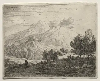 The Four Mountains, by Karel Dujardin