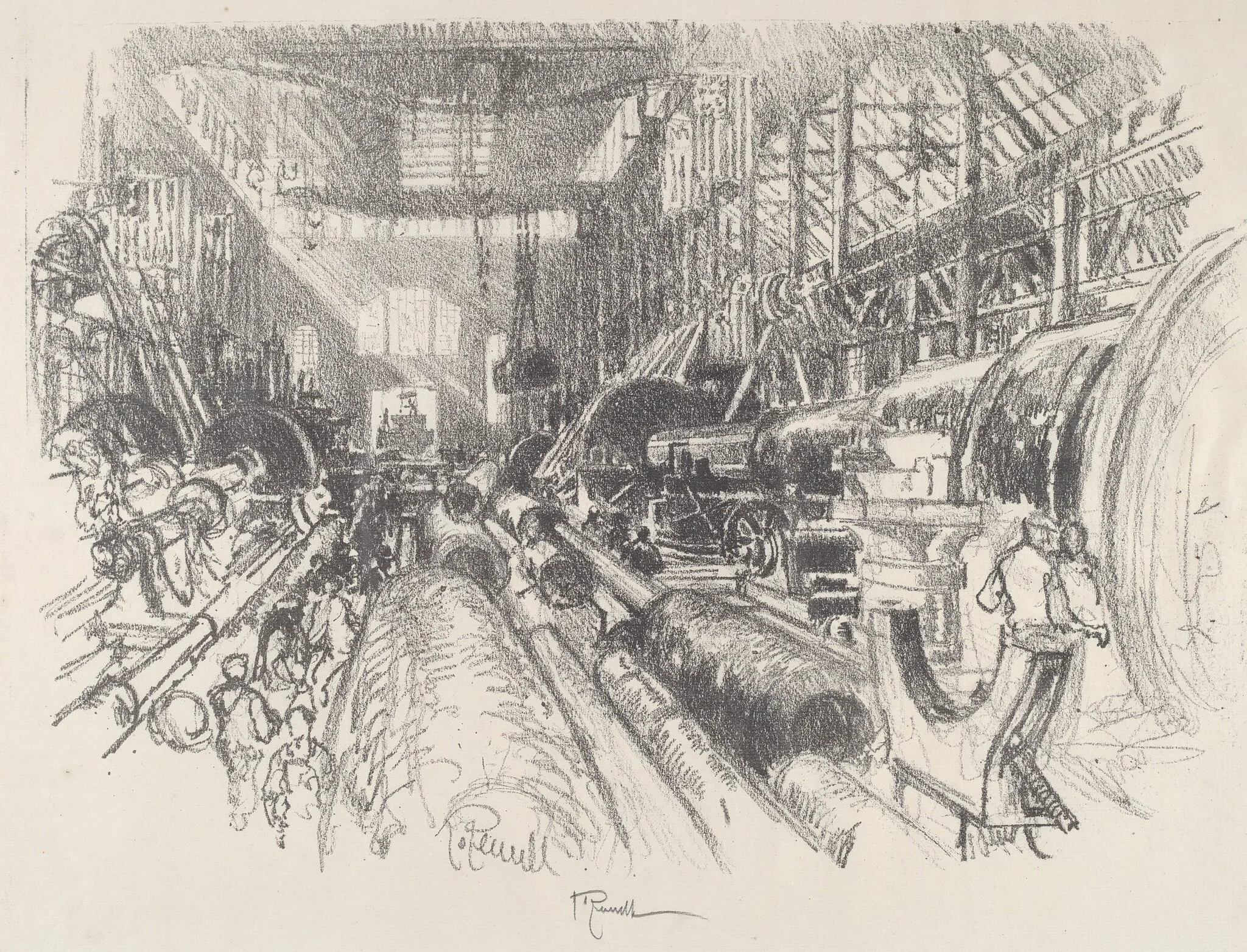 The Biggest Lathe in the World, detail