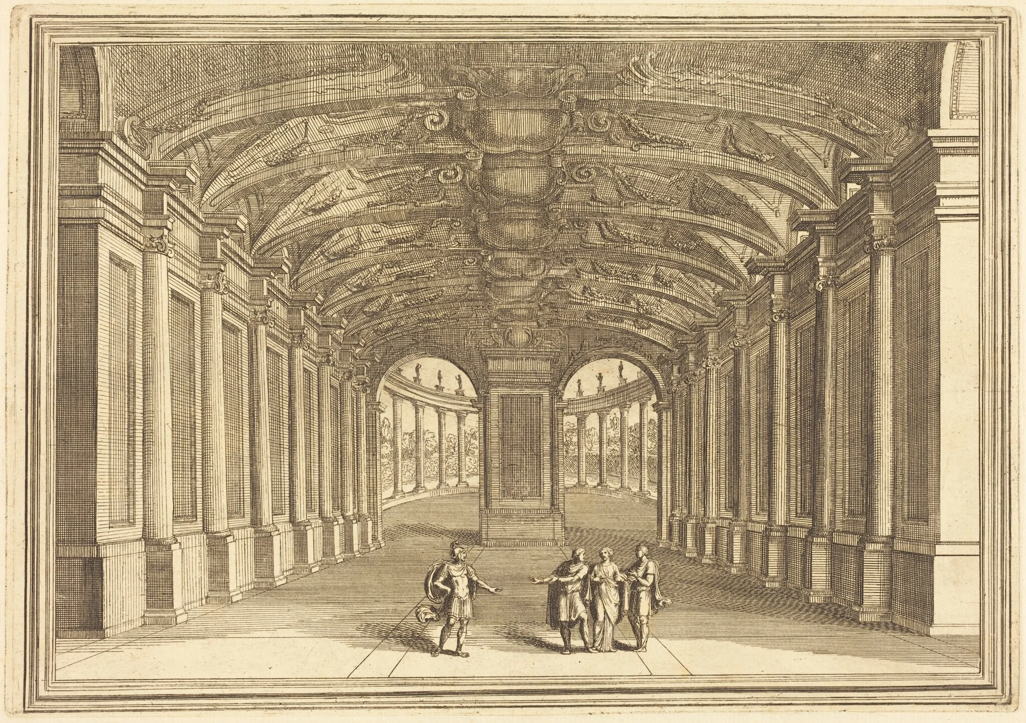 Il Greco in Troia: Plate 10, detail
