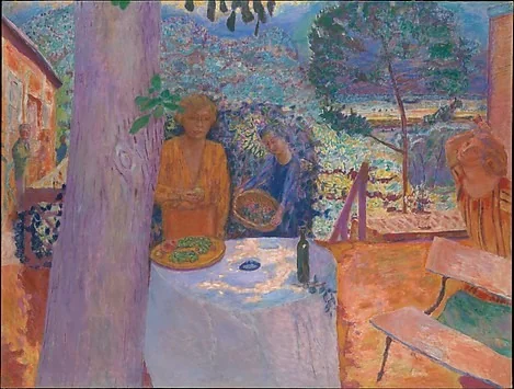 The Terrace at Vernonnet, detail