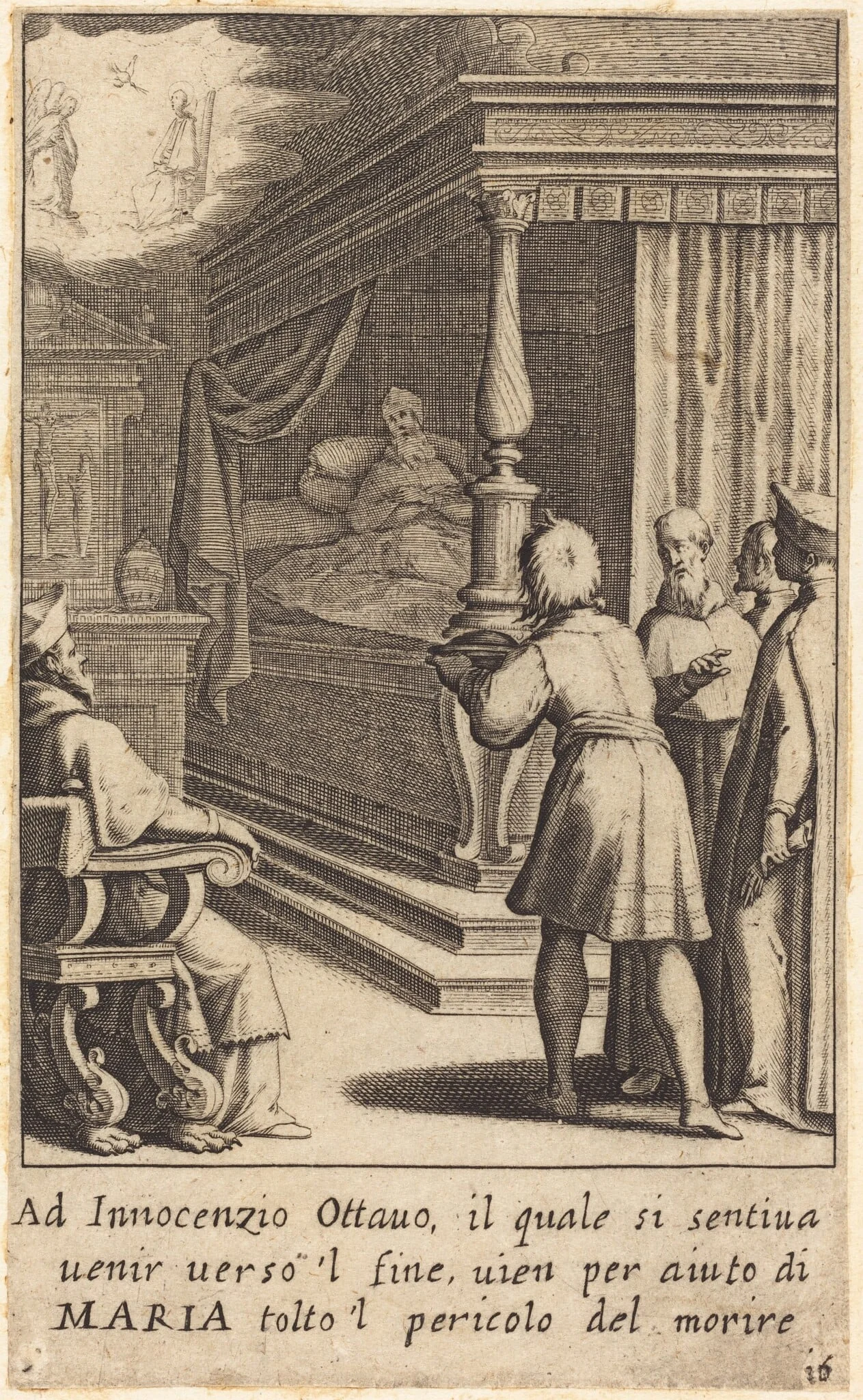 Innocent VIII, detail